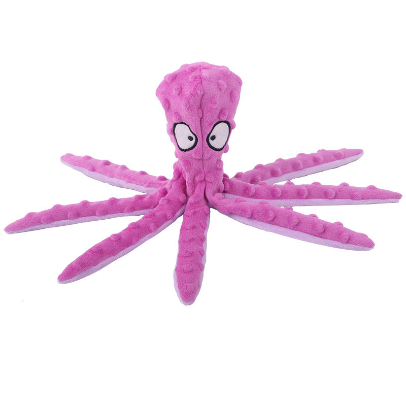 Plush Octopus Cat Toy