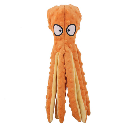 Plush Octopus Cat Toy