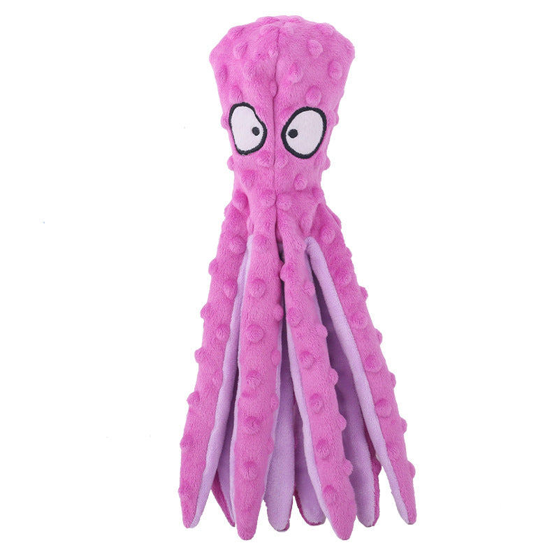 Plush Octopus Cat Toy